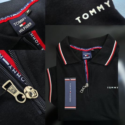 Camisero Tommy H algodón piqué