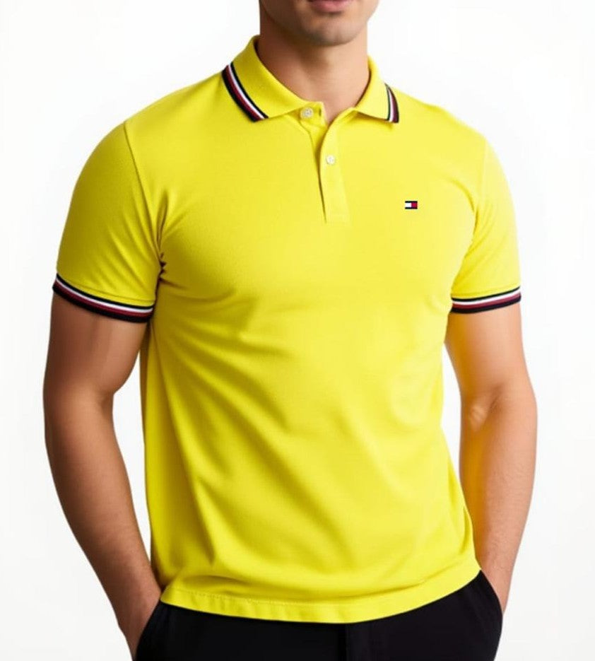 Camisero Tommy H algodón piqué