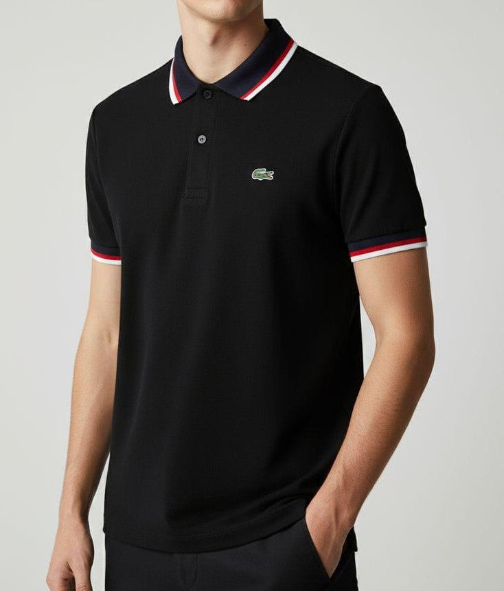 Camisero Lacoste para caballero color negro