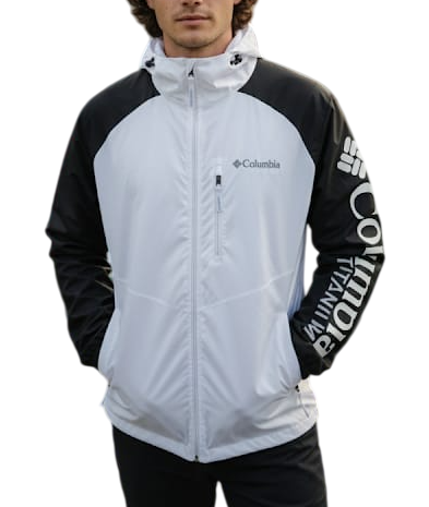 Cortaviento Columbia impermeable con capucha