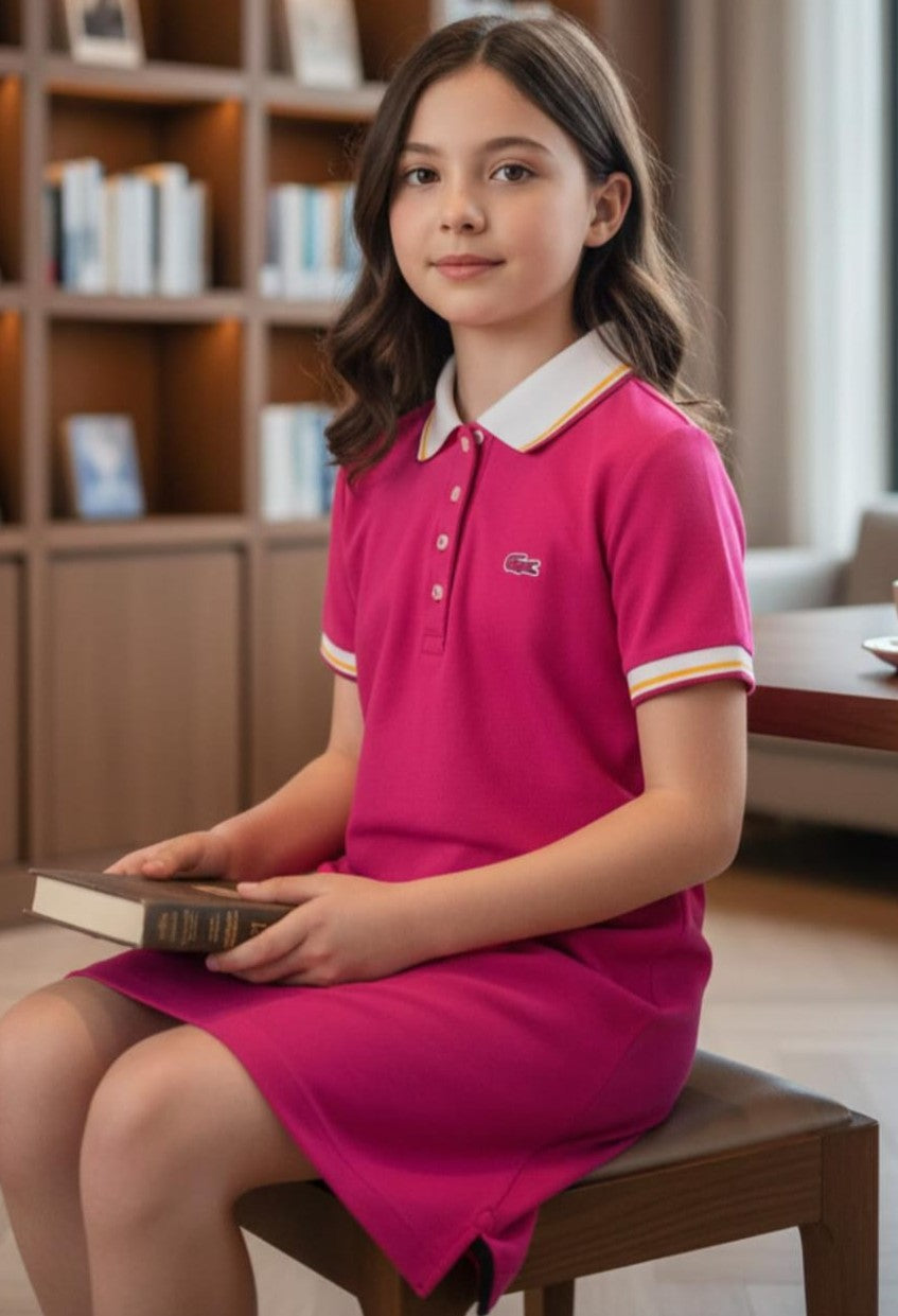 Vestido de niña lacoste