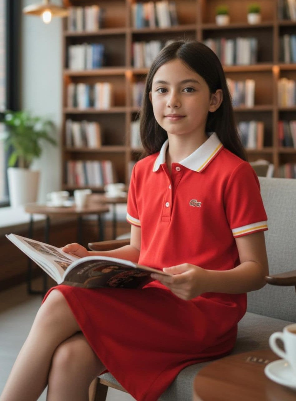 Vestido de niña lacoste