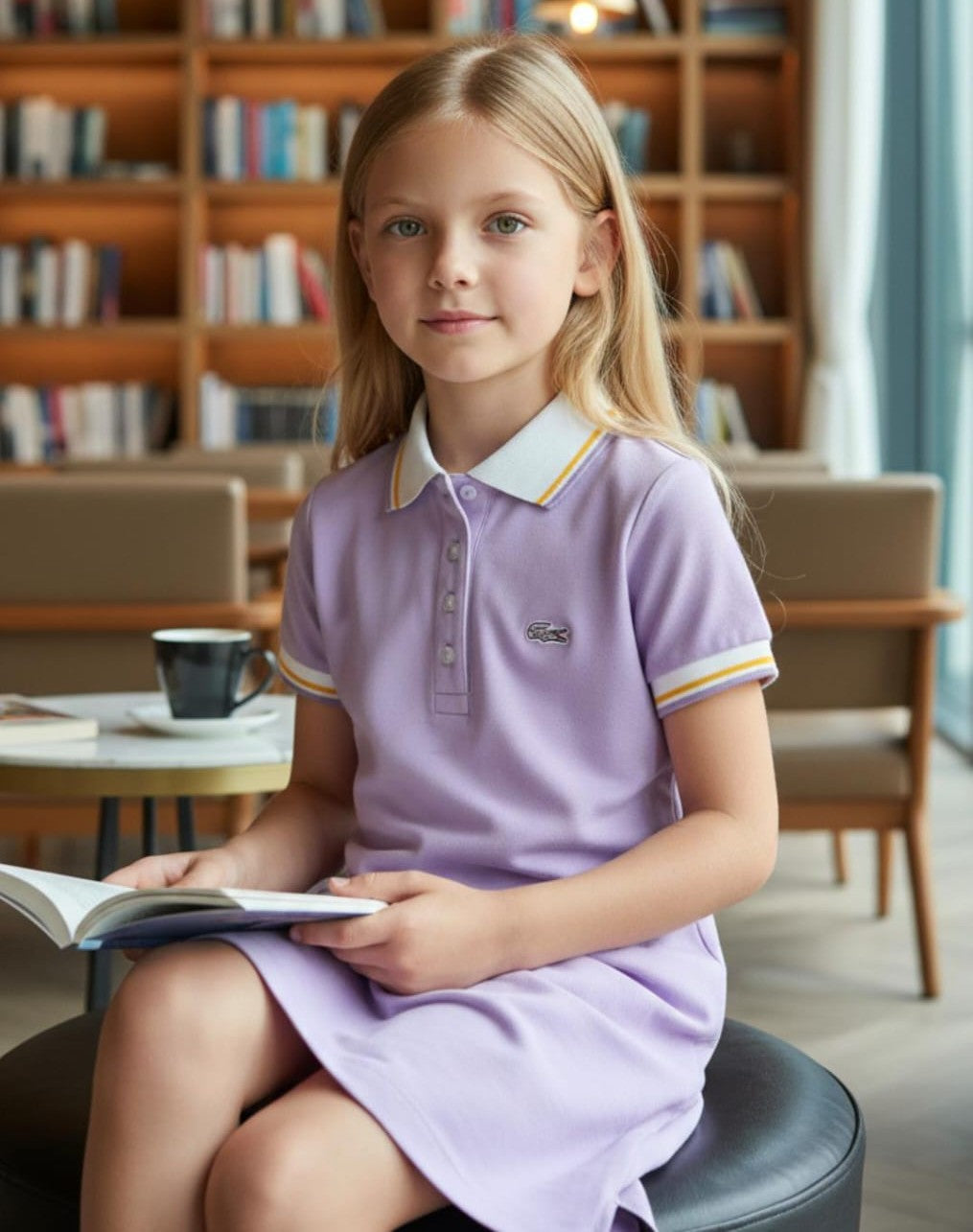 Vestido de niña lacoste