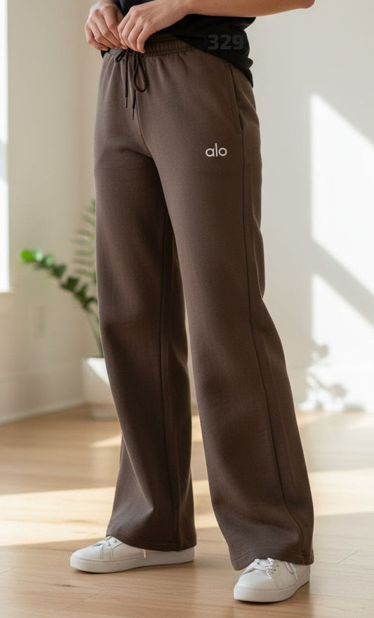 Palazo para dama Alo color marrón