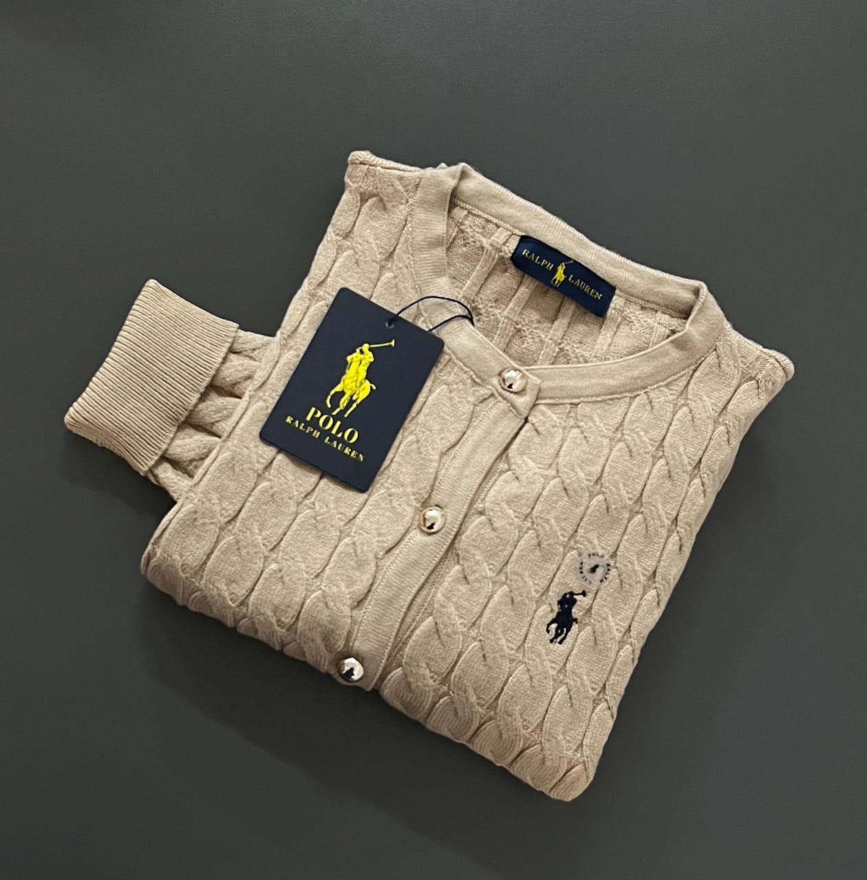 Chompa hilo Ralph Lauren para dama