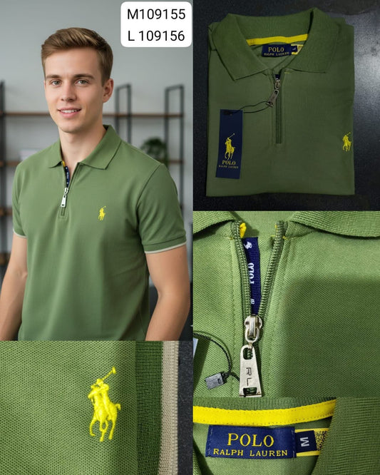 Polo camisero Ralph Lauren color negro