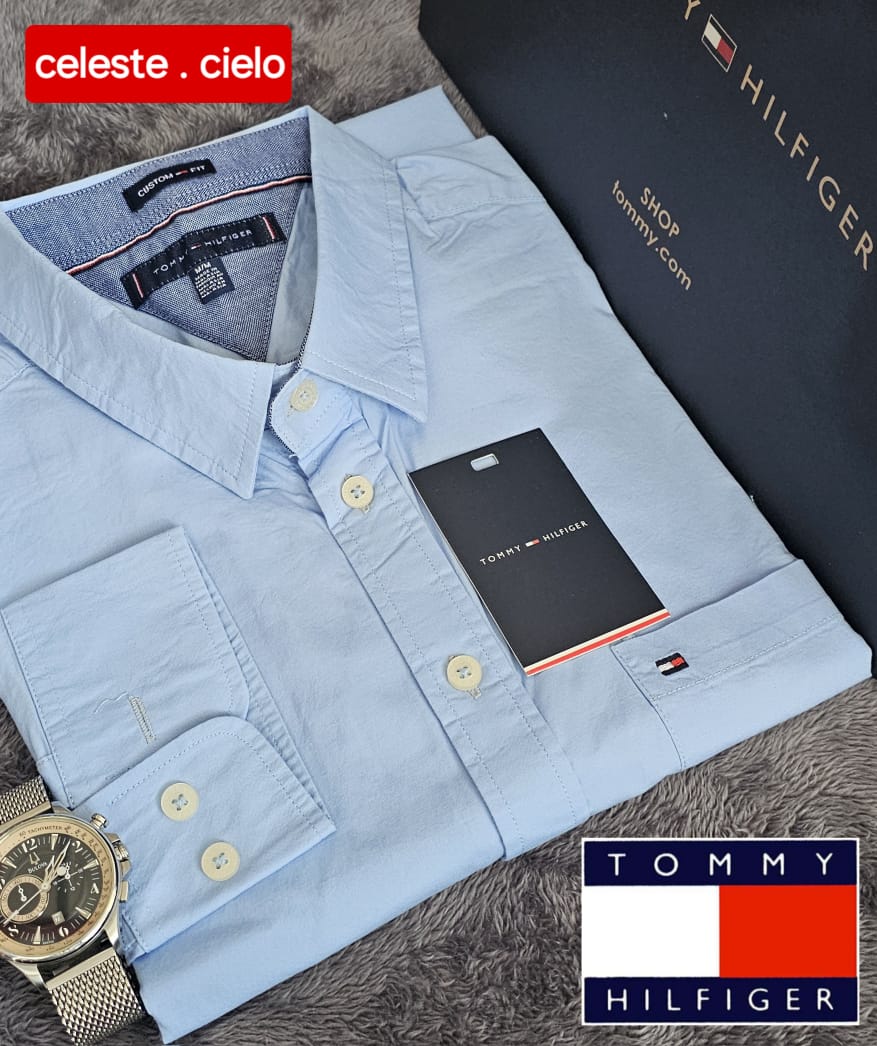 Camisa Tommy Hilfiger manga larga