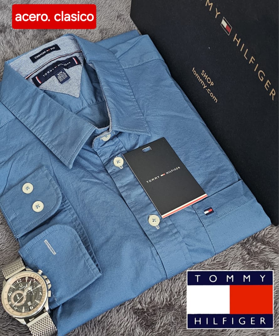Camisa Tommy Hilfiger manga larga