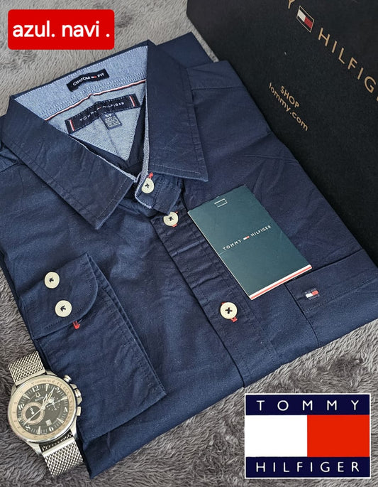 Camisa Tommy Hilfiger manga larga
