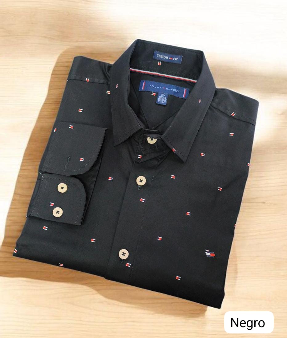 Camisa Tommy Hilfiger manga larga