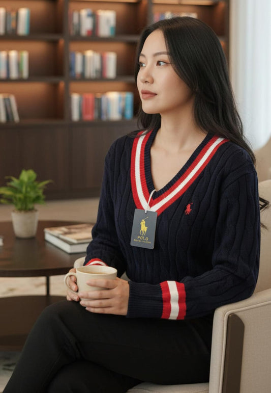 Chompa hilo Ralph Lauren DAMA