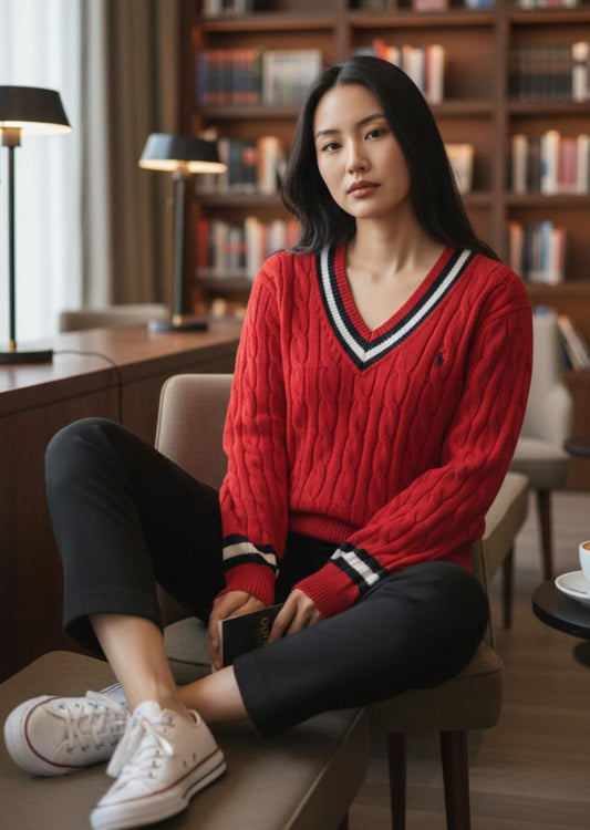 Chompa hilo Ralph Lauren DAMA