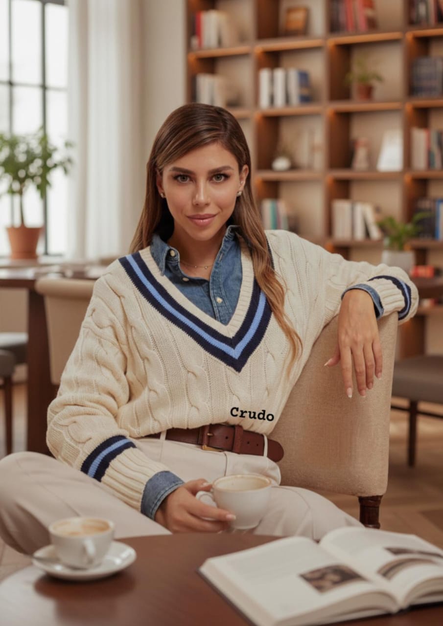 Chompa hilo Ralph Lauren DAMA