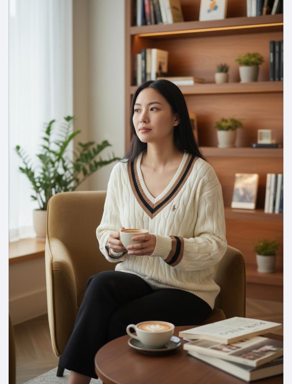 Chompa hilo Ralph Lauren DAMA