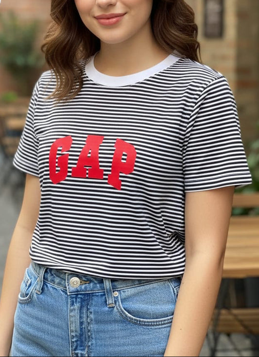 Polo cuello redondo para dama