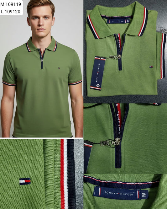 Polo camisero Tommy Hilfiger azul marino