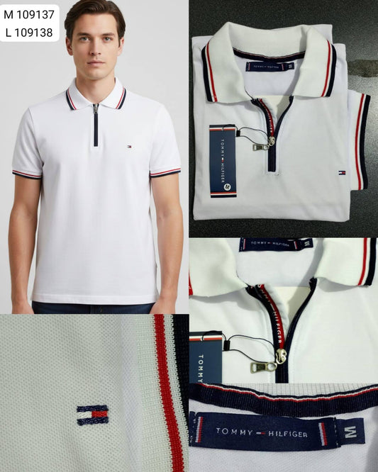 Polo camisero Tommy Hilfiger azul marino