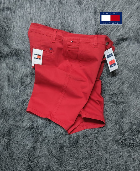 Bermuda Drill Tommy Hilfiger color militar