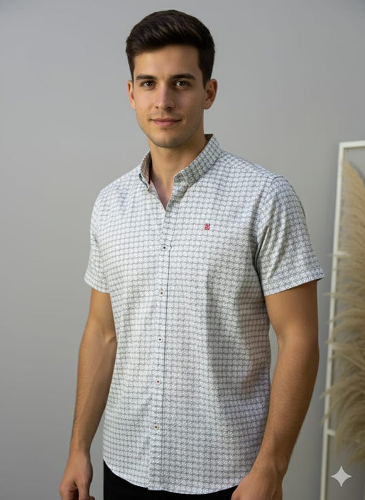 Camisa Carolina Herrera manga corta