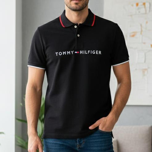 Camisero Tommy H algodón piqué