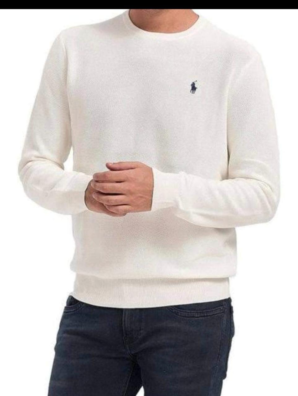 Chompa de hilo tejido Ralph Lauren