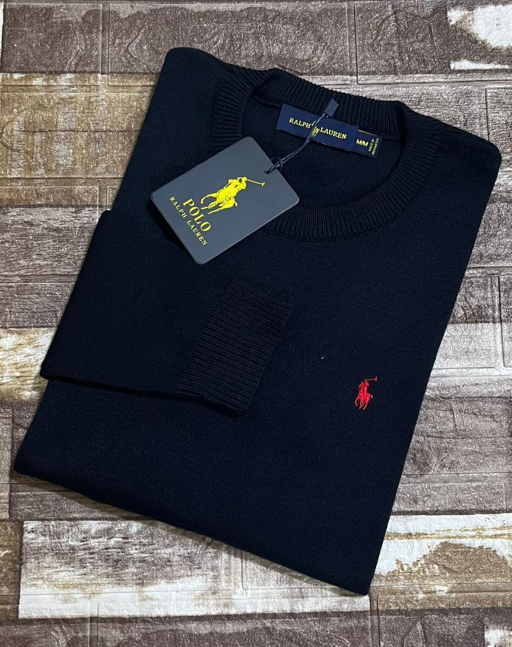 Chompa de hilo tejido Ralph Lauren