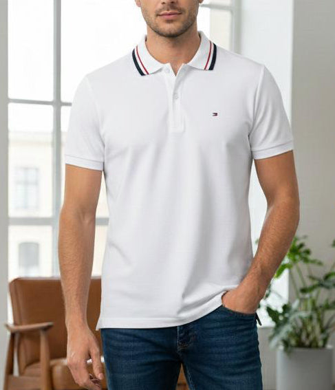 Camisero Tommy H algodón piqué