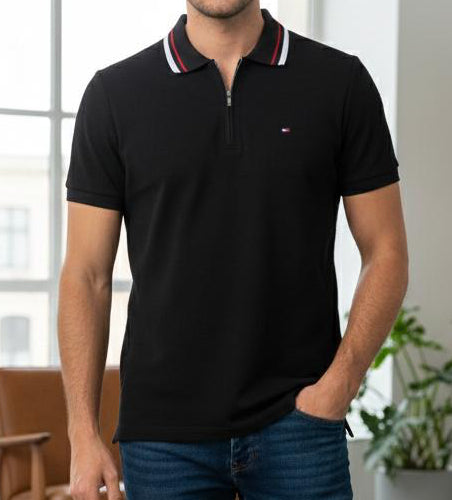 Camisero Tommy H algodón piqué