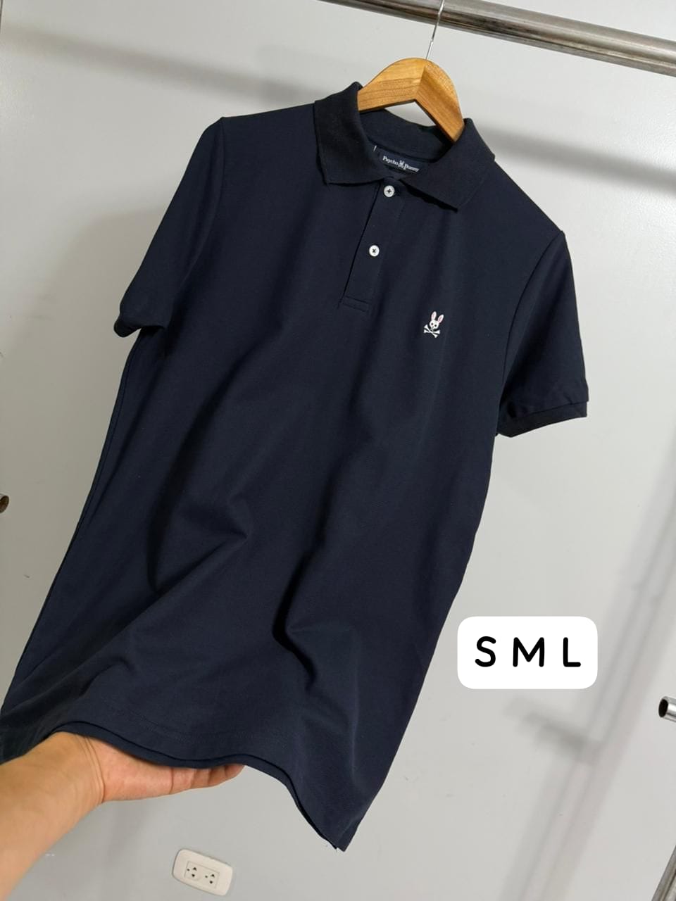 Psycho Bunny camisero manga corta para varón