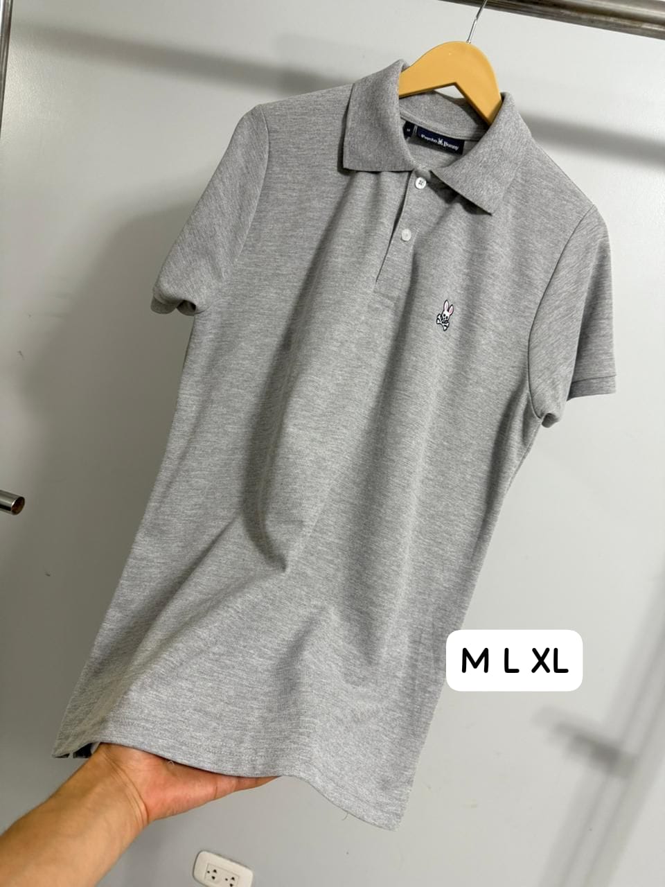 Psycho Bunny camisero manga corta para varón