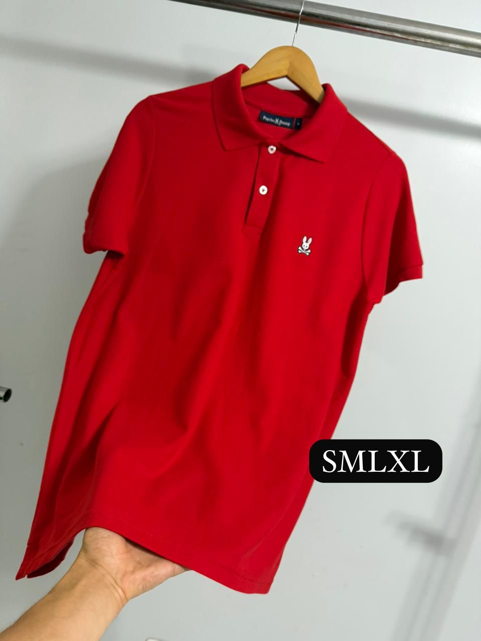 Psycho Bunny camisero manga corta para varón