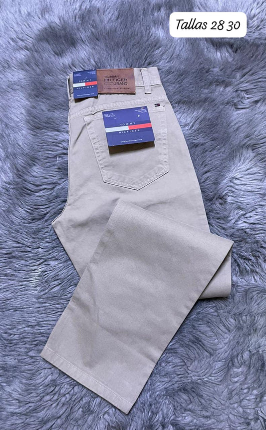 Pantalon drill clásico Tommy Hilfiger