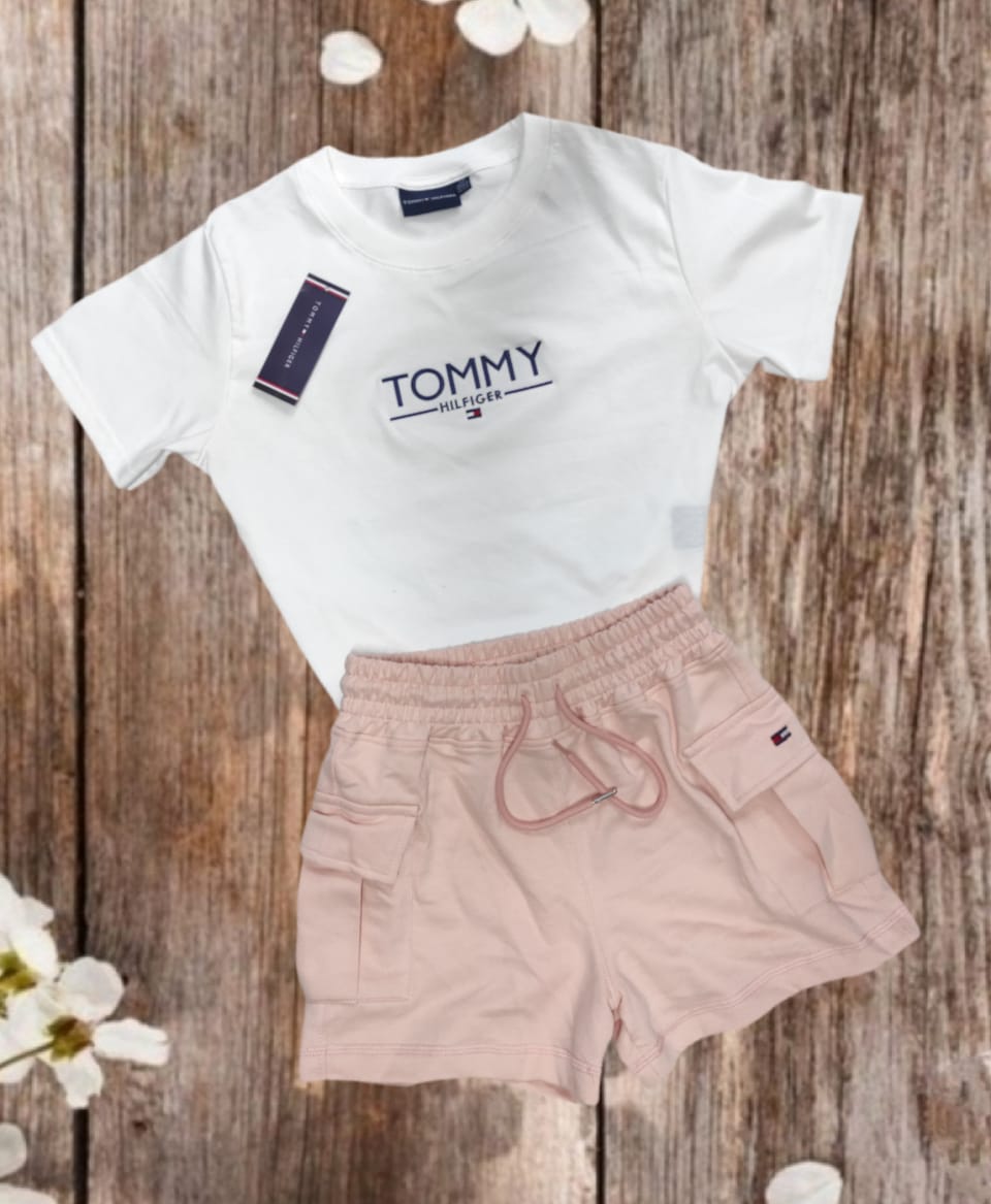 Conjunto Short + polo Tommy Hilfiger