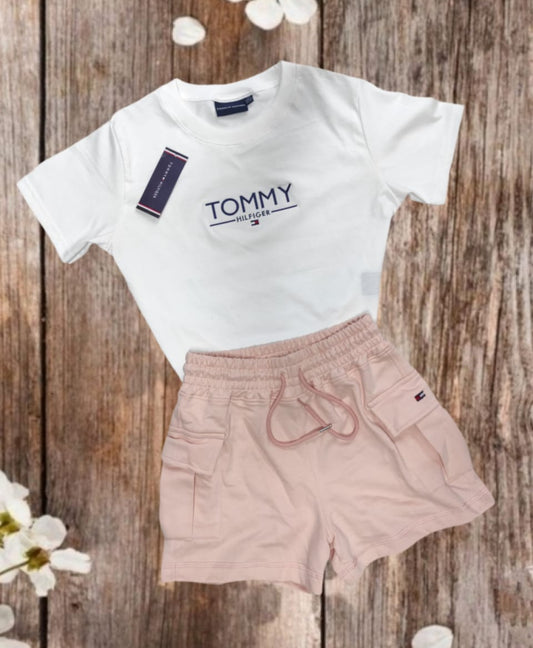 Conjunto Short + polo Tommy Hilfiger
