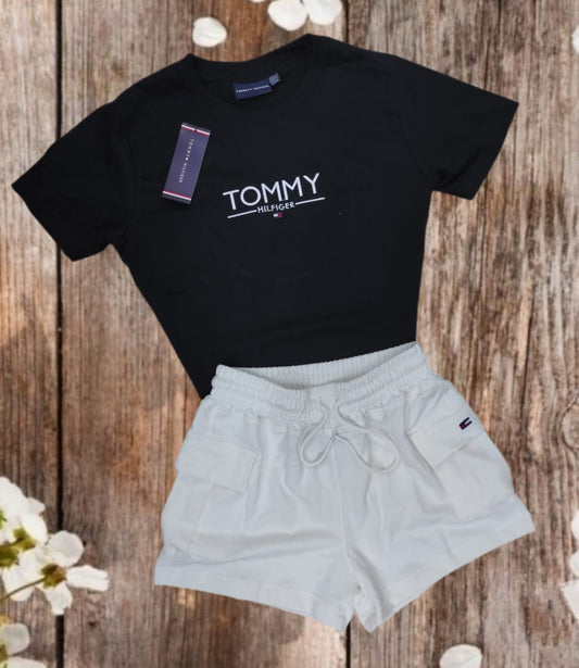 Conjunto Short + polo Tommy Hilfiger