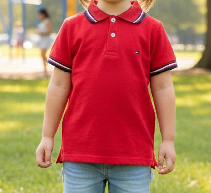 Polo camisero para niña/niño