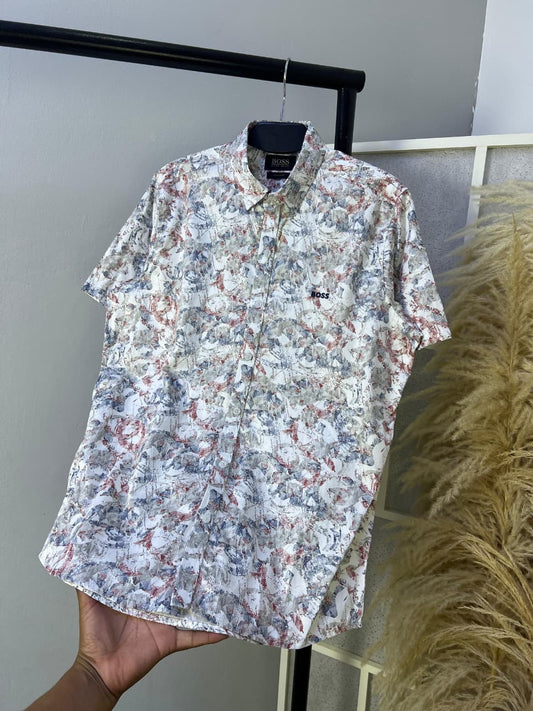 Camisa Hugo Boss manga corta