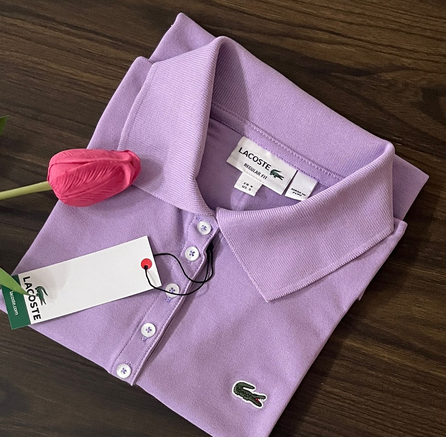 Camisero Lacoste DAMA manga corta