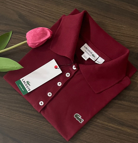 Camisero Lacoste DAMA manga corta