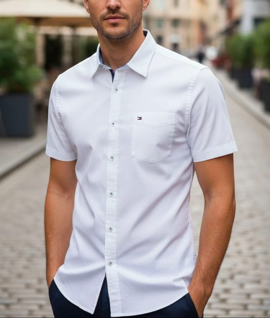 Camisa Tommy Hilfiger manga corta