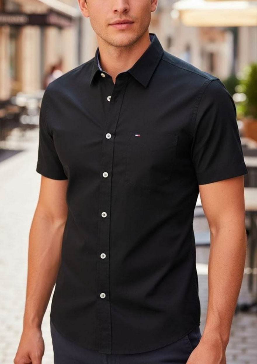 Camisa Tommy Hilfiger manga corta