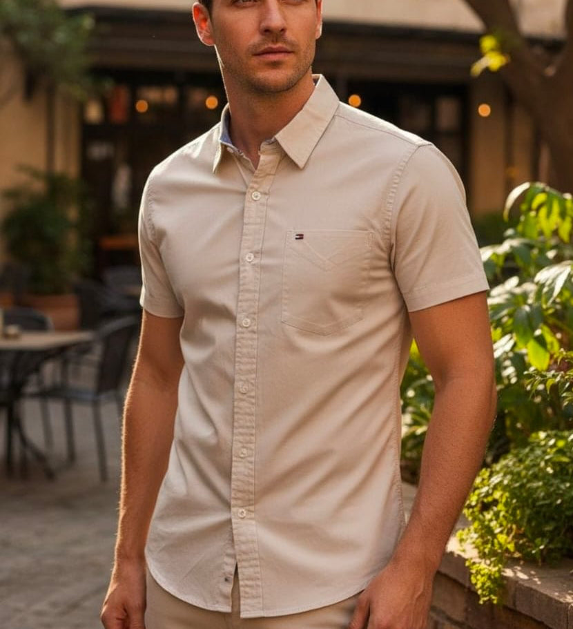 Camisa Tommy Hilfiger manga corta