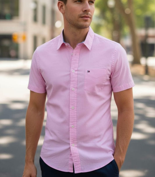 Camisa Tommy Hilfiger manga corta