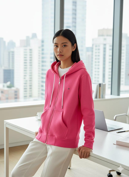 Polera Tommy Hilfiger con cierre para dama