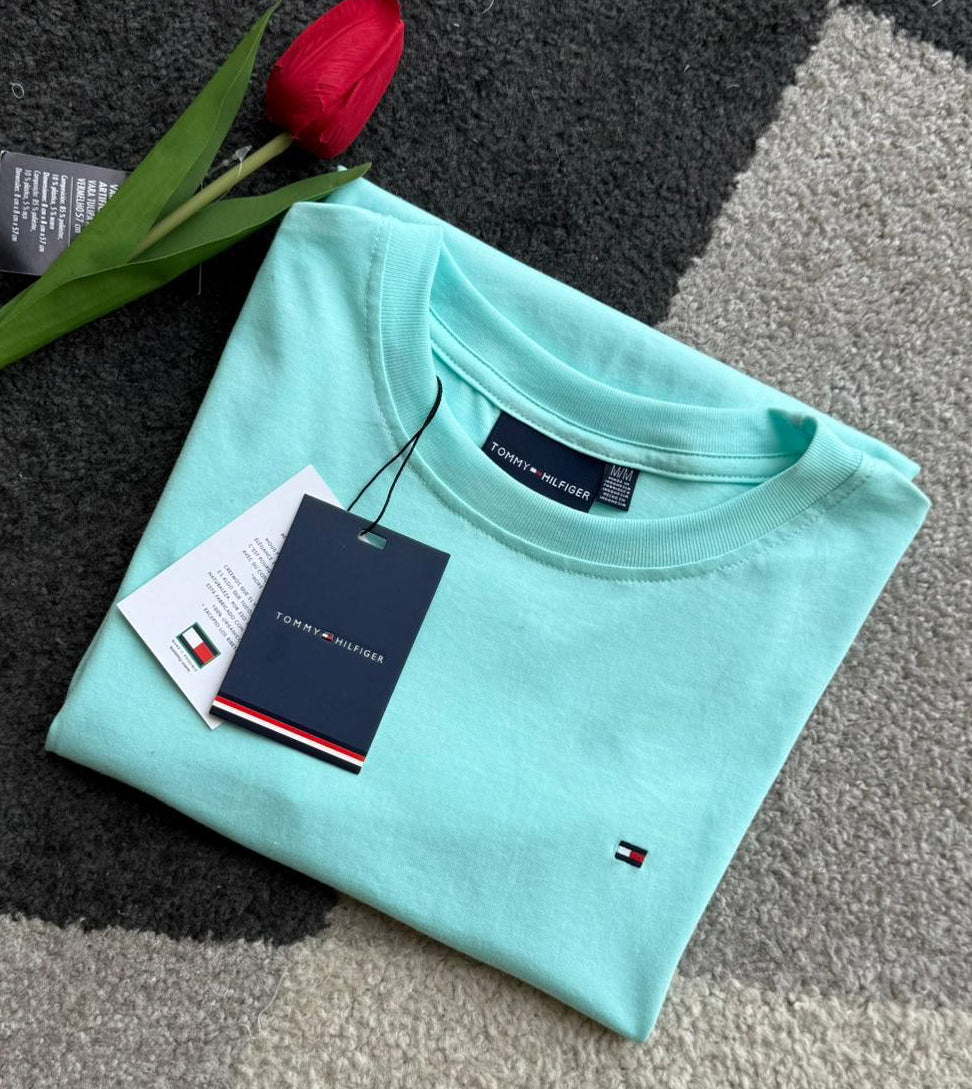 Polo Tommy Hilfiger cuello redondo para dama