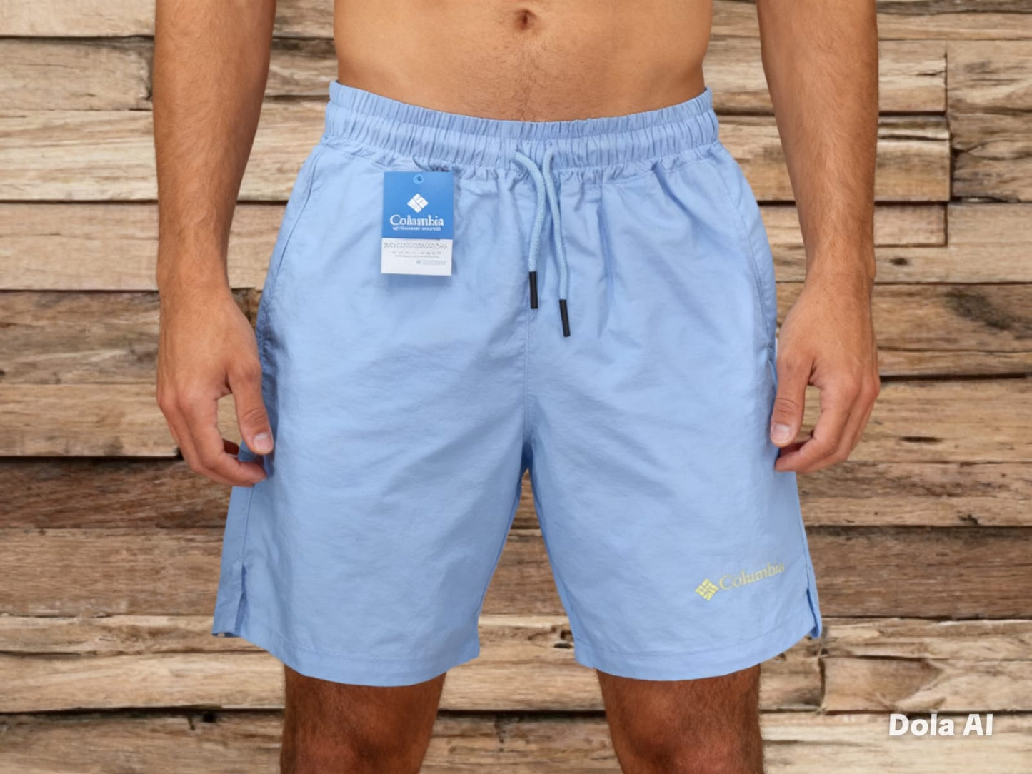 Short columbia impermeable para varón