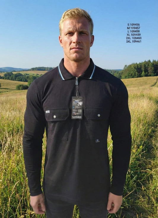 Polo camisero Columbia MANGA LARGA