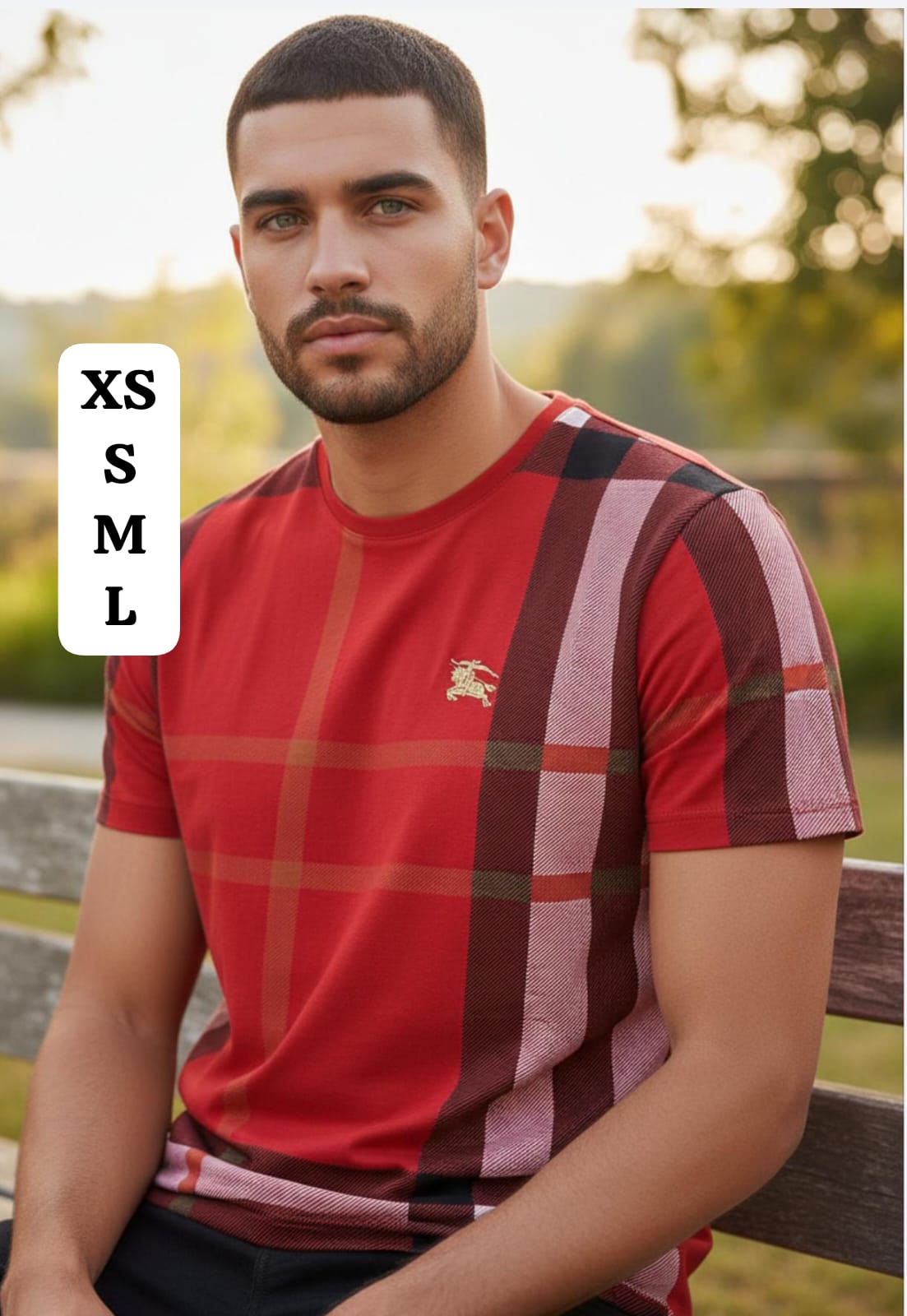 Polo Burburry cuello redondo