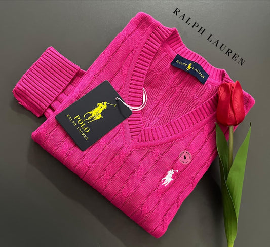 Chompa hilo Ralph Lauren para dama