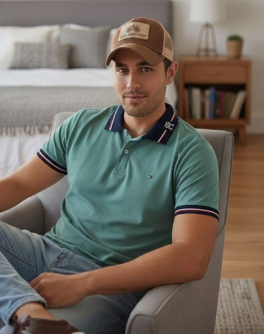 Camisero Tommy Hilfiger algodón piqué